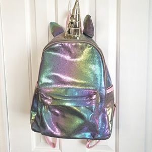 Kids Iridescent Unicorn Backpack